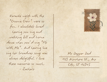 The Adoration Package - Send 12 Custom Postcards To Your Loved One