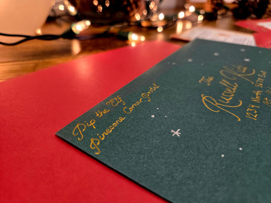 The Kringle Capers Letter Series - Personalized Weekly Christmas Story Letters from Pip the Elf